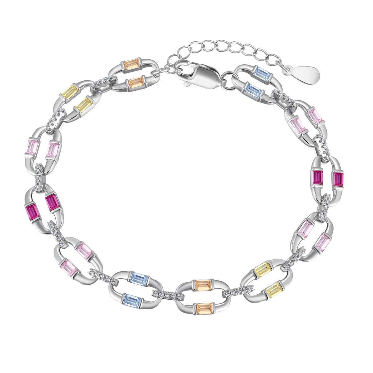 [Am jewelry]Dazzling Colorful Daily Bracelet