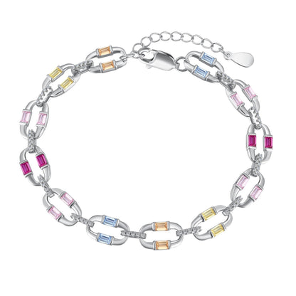 [Am jewelry]Dazzling Colorful Daily Bracelet
