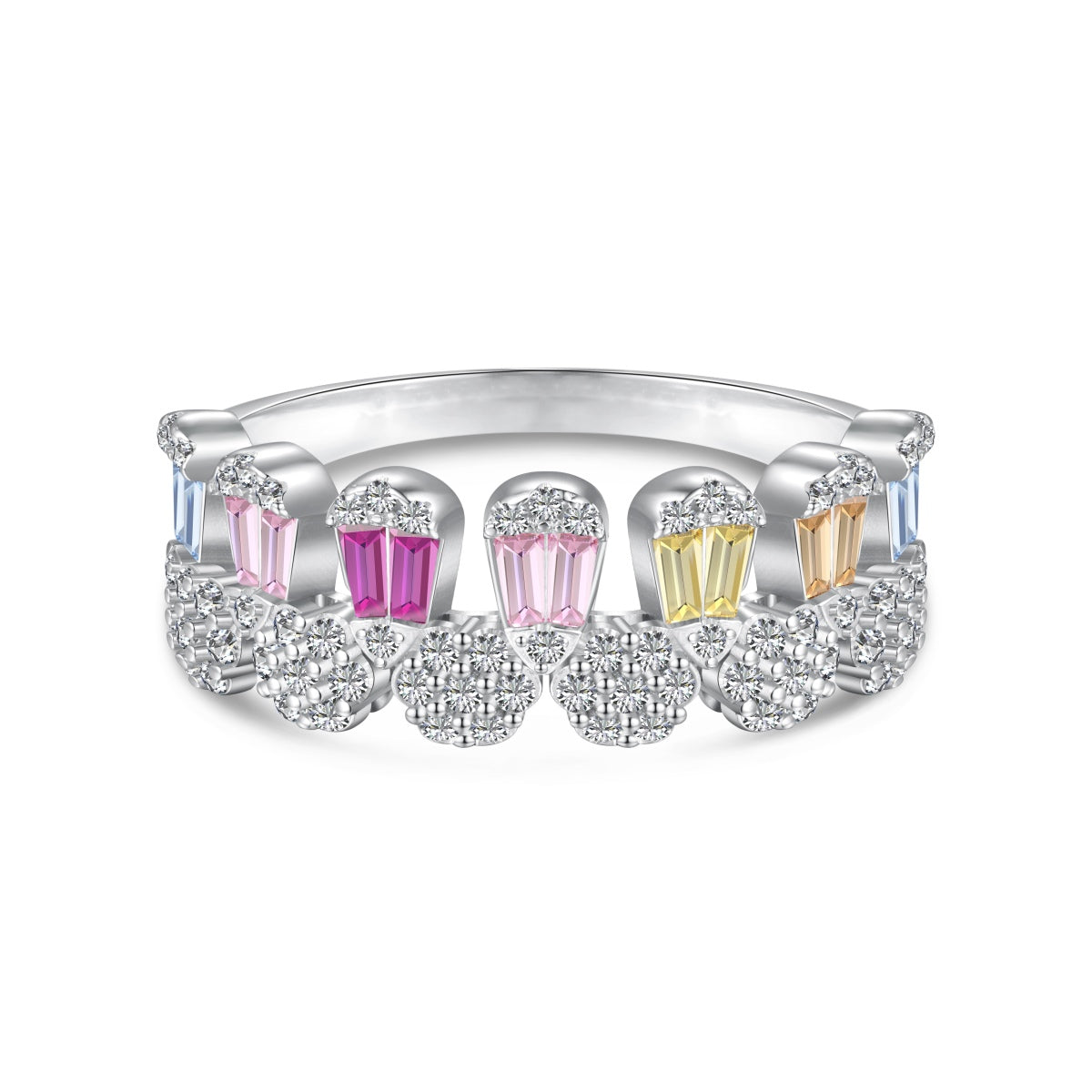 [Am jewelry]Gorgeous Radiant Cut Daily Ring