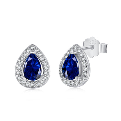 [Am jewelry]Luxurious Water Drop Shape Earrings