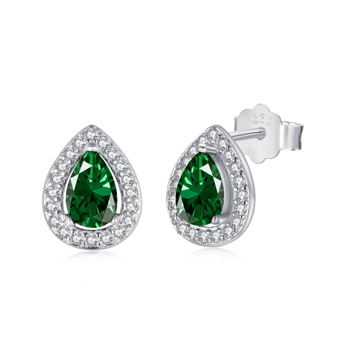 [Am jewelry]Luxurious Water Drop Shape Earrings