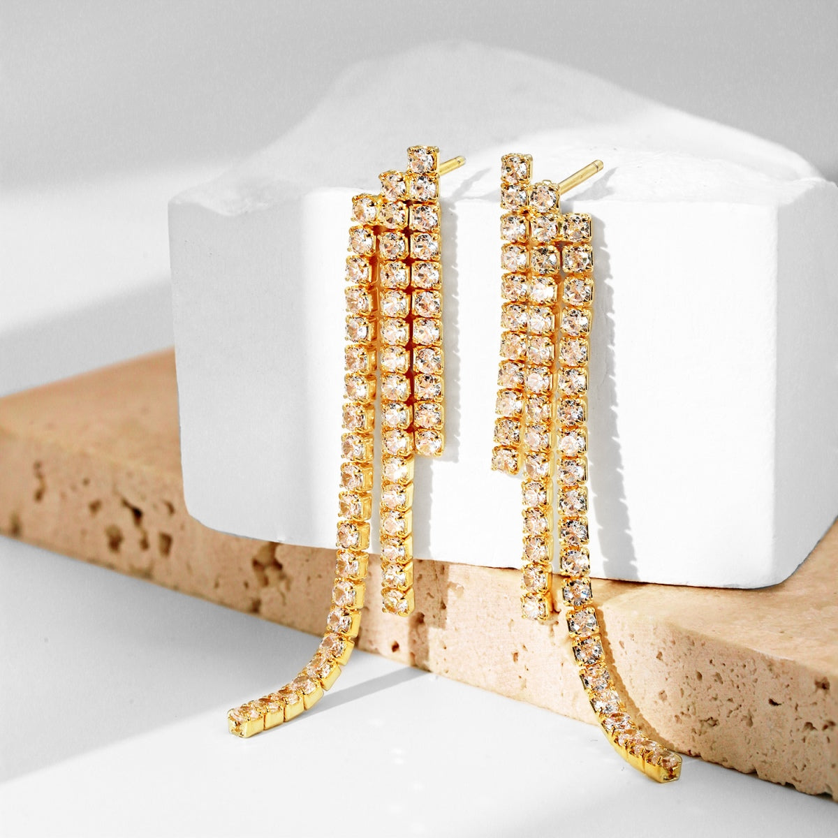 [Am jewelry]Luxurious Dainty Banquet Earrings