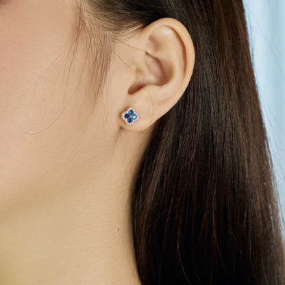 [Am jewelry]Four-Leaf Clover Flower Shaped Earrings