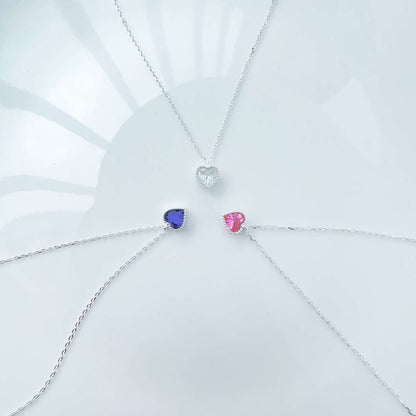 [Am jewelry]Ornate Heart Shape Necklace