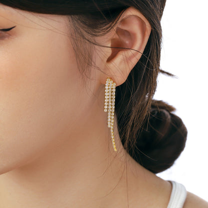 [Am jewelry]Luxurious Dainty Banquet Earrings