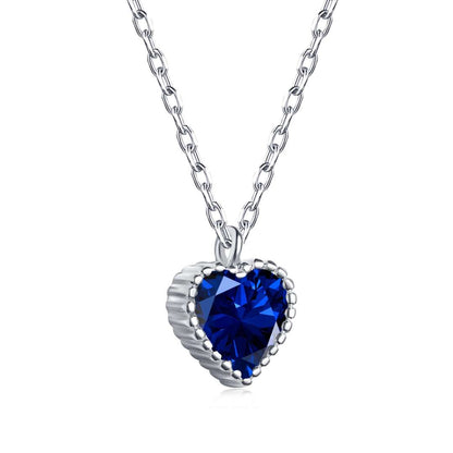 [Am jewelry]Ornate Heart Shape Necklace