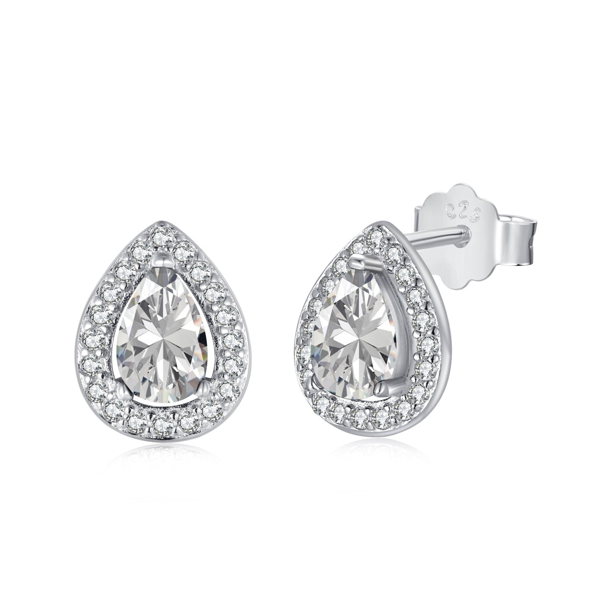 [Am jewelry]Luxurious Water Drop Shape Earrings