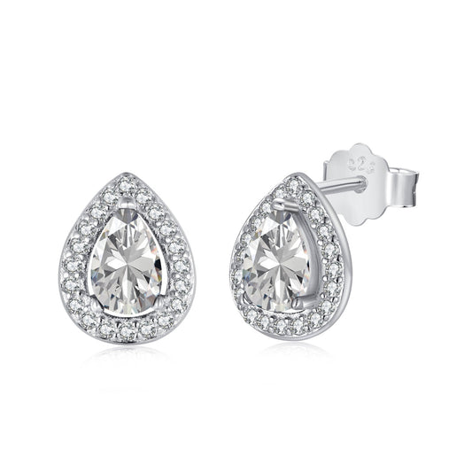 [Am jewelry]Luxurious Water Drop Shape Earrings