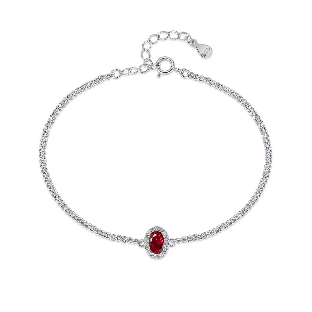 [Am jewelry]Exquisite Oval Shape Bracelet