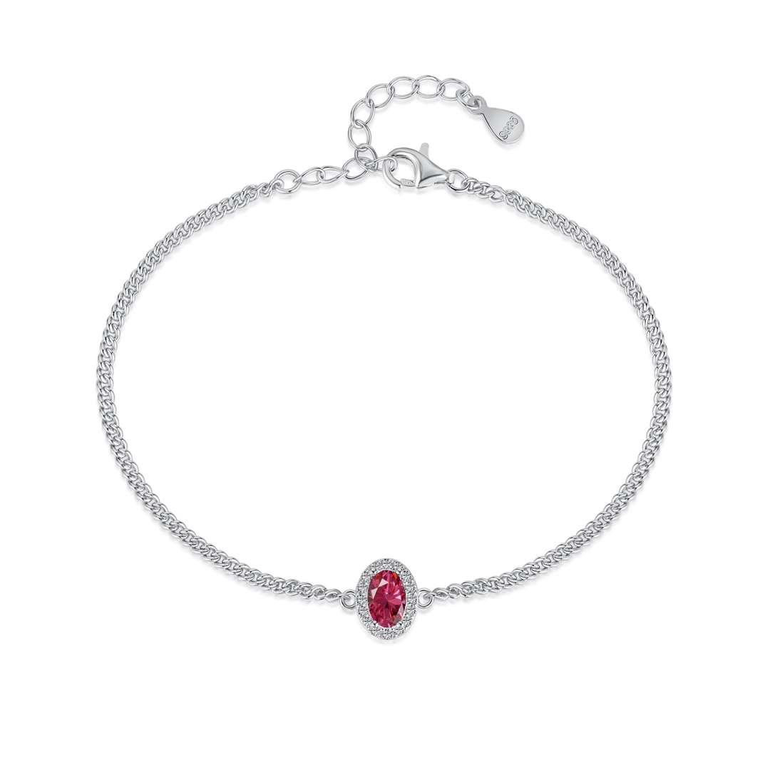 [Am jewelry]Exquisite Oval Shape Bracelet