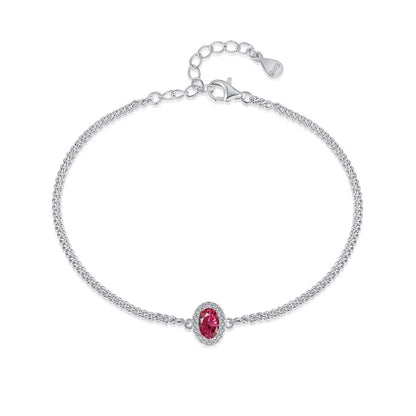 [Am jewelry]Exquisite Oval Shape Bracelet