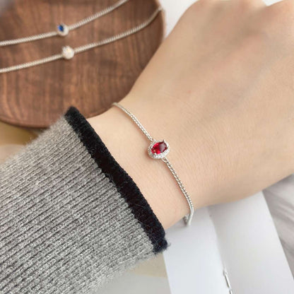 [Am jewelry]Exquisite Oval Shape Bracelet