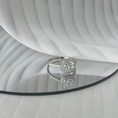 [Am jewelry]Dazzling Resplendent Round Cut Wedding Ring