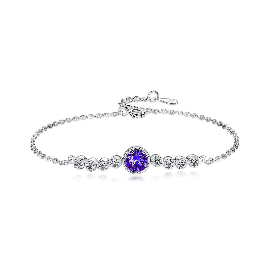 [Am jewelry]Luxurious Heart Of The Ocean Bracelet