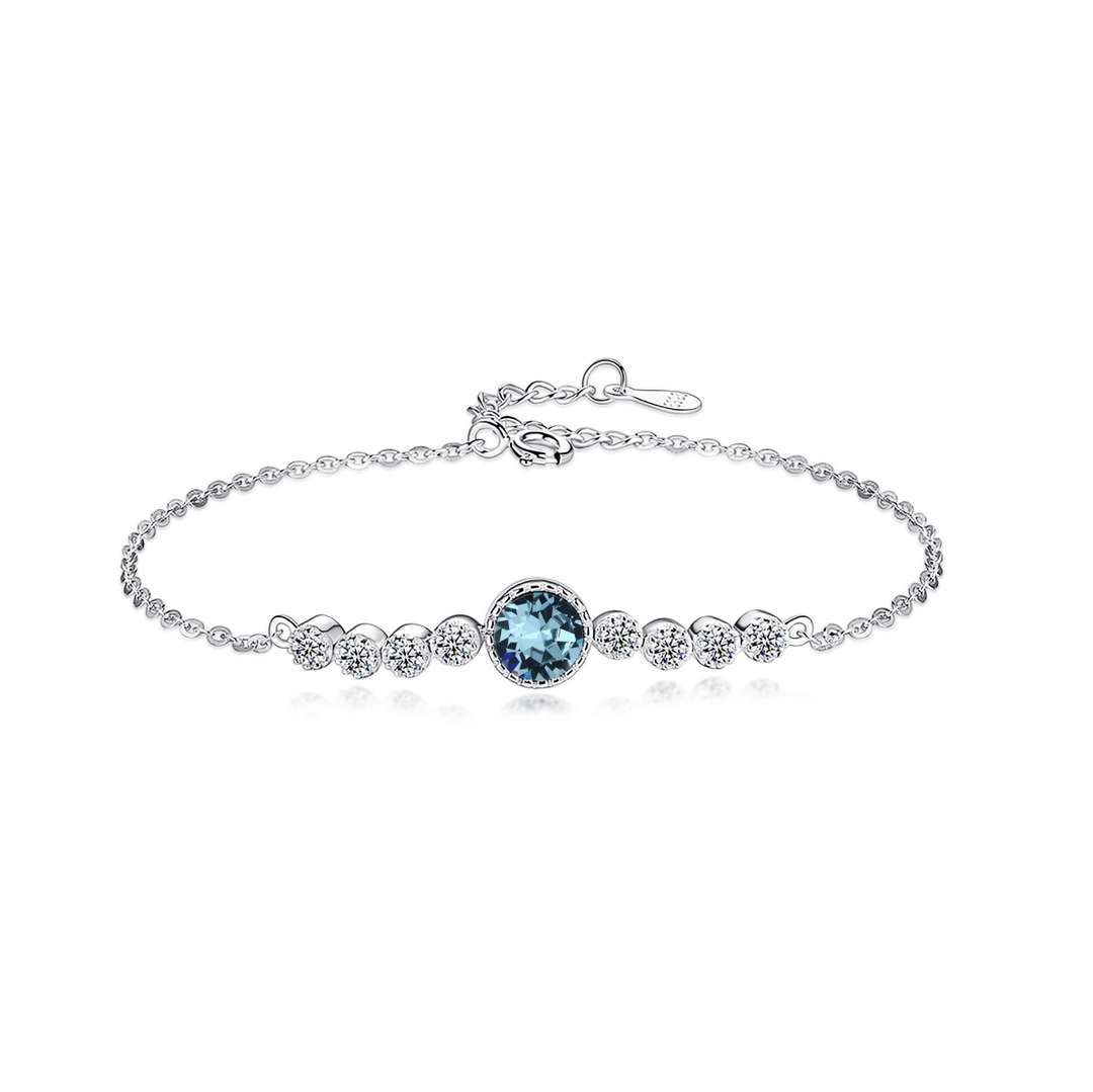 [Am jewelry]Luxurious Heart Of The Ocean Bracelet