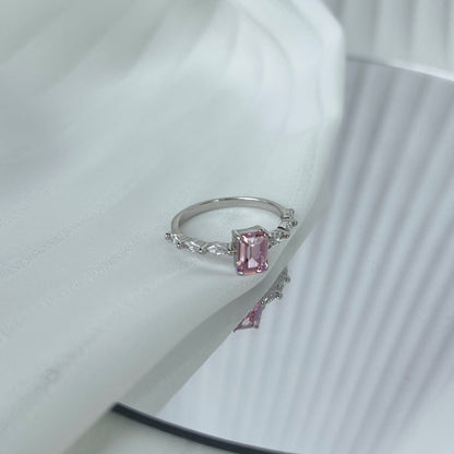[Am jewelry]1.0 Carat Dainty Resplendent Radiant Cut Daily Ring