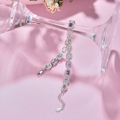 [Am jewelry]Exquisite Ornate Emerald Cut Daily Bracelet