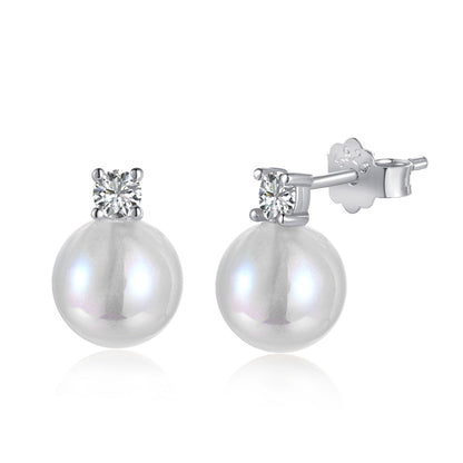 [Am jewelry]Symphony Mermaid Pearl Earrings