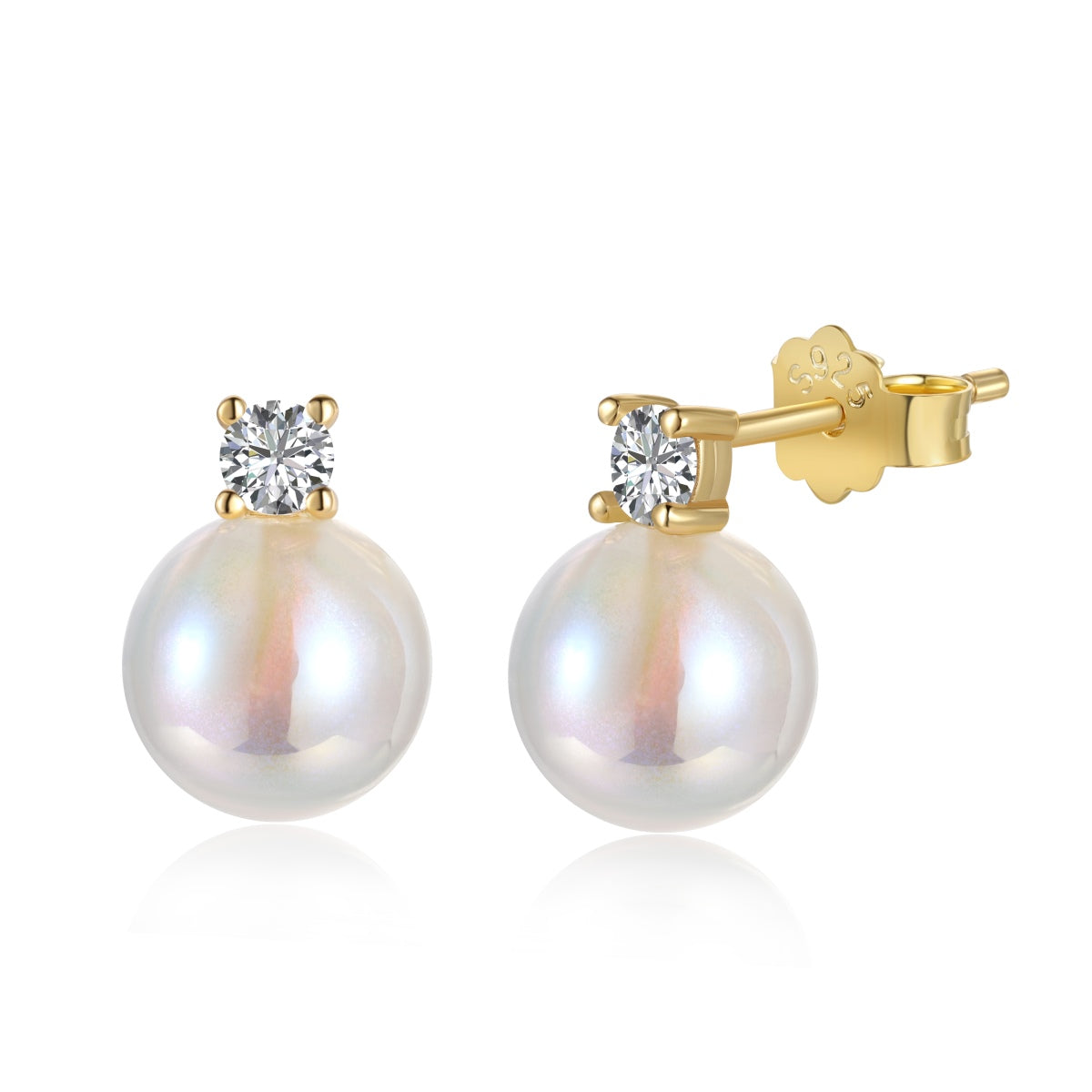 [Am jewelry]Symphony Mermaid Pearl Earrings