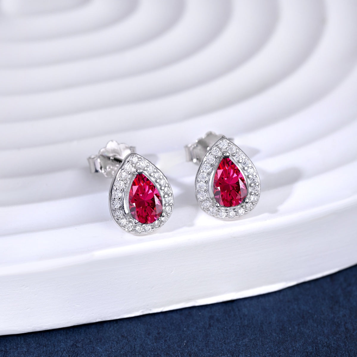 [Am jewelry]Luxurious Water Drop Shape Earrings