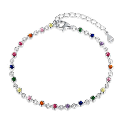 [Am jewelry]Colorful Bead Array Bracelet
