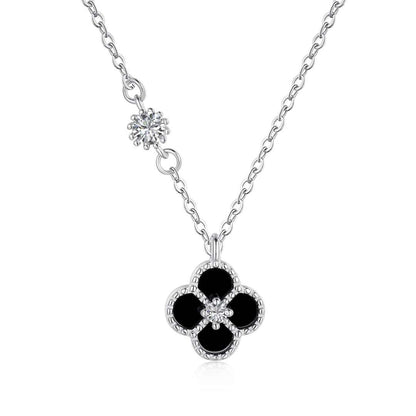 [Am jewelry]Delicate Flower Shape Necklace