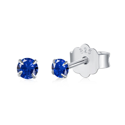 [Am jewelry]Delicate Solitaire Earrings