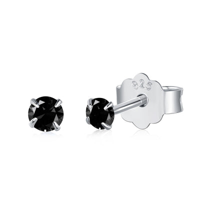 [Am jewelry]Delicate Solitaire Earrings