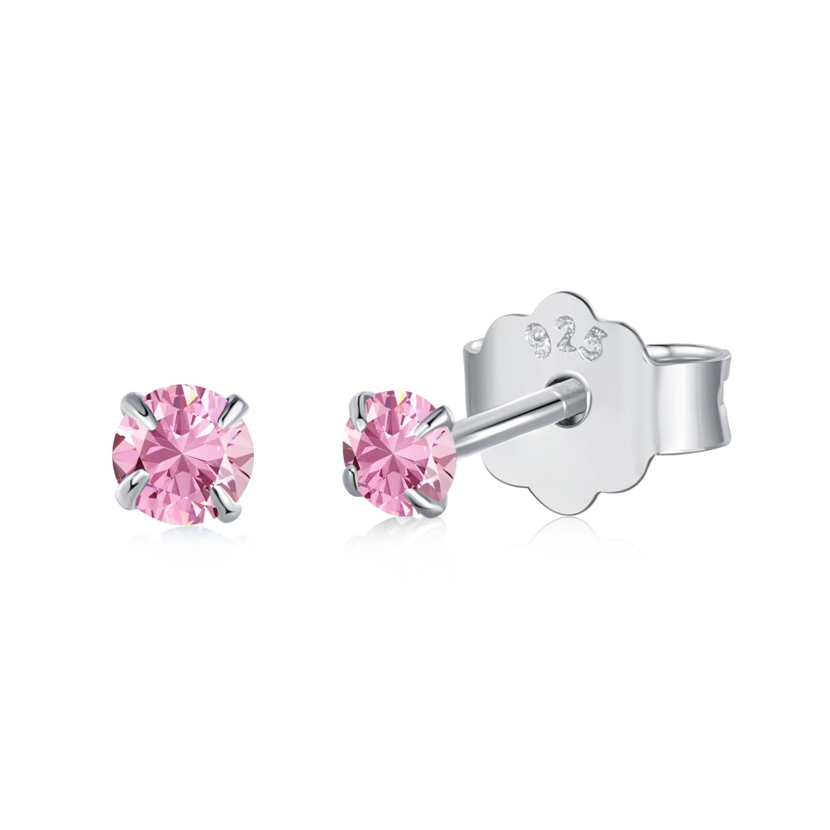 [Am jewelry]Delicate Solitaire Earrings