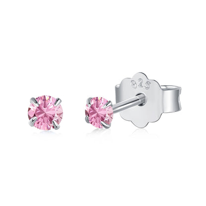 [Am jewelry]Delicate Solitaire Earrings