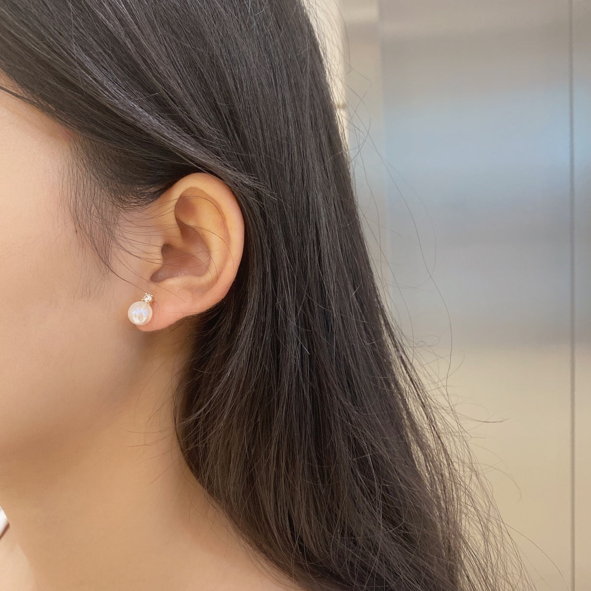 [Am jewelry]Symphony Mermaid Pearl Earrings