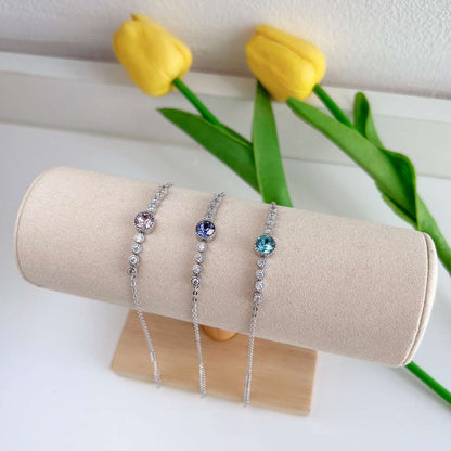 [Am jewelry]Luxurious Heart Of The Ocean Bracelet
