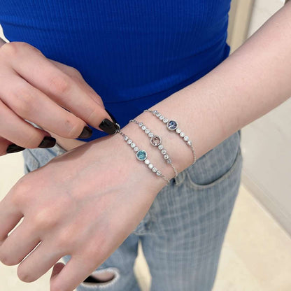 [Am jewelry]Luxurious Heart Of The Ocean Bracelet