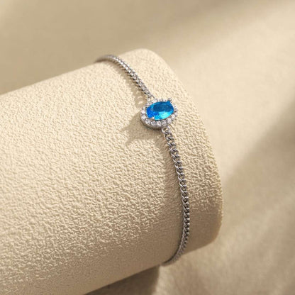 [Am jewelry]Exquisite Oval Shape Bracelet