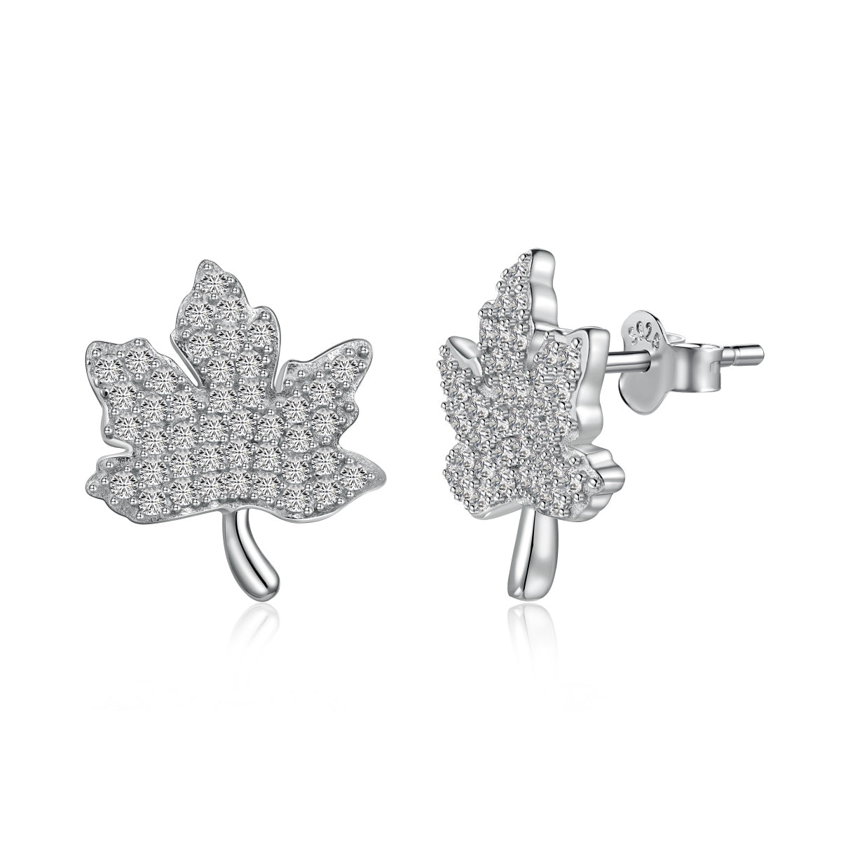 [Am jewelry]Exquisite Maple Leaf Design Earrings