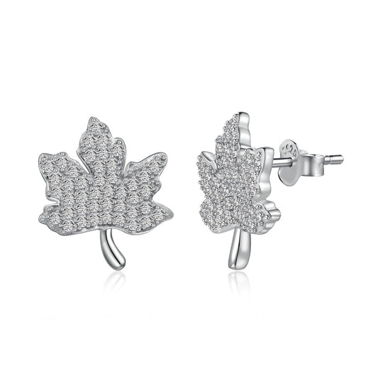 [Am jewelry]Exquisite Maple Leaf Design Earrings