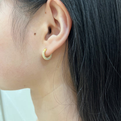 [Am jewelry]Delicate Versatile Daily Earrings