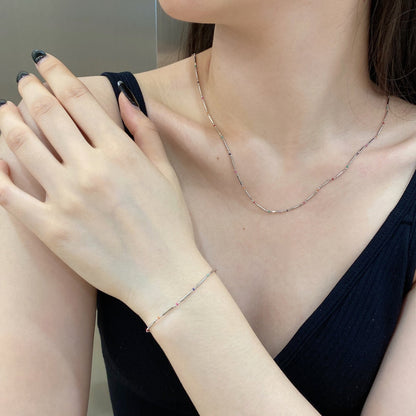 [Am jewelry]Unique Colorful Daily Bracelet
