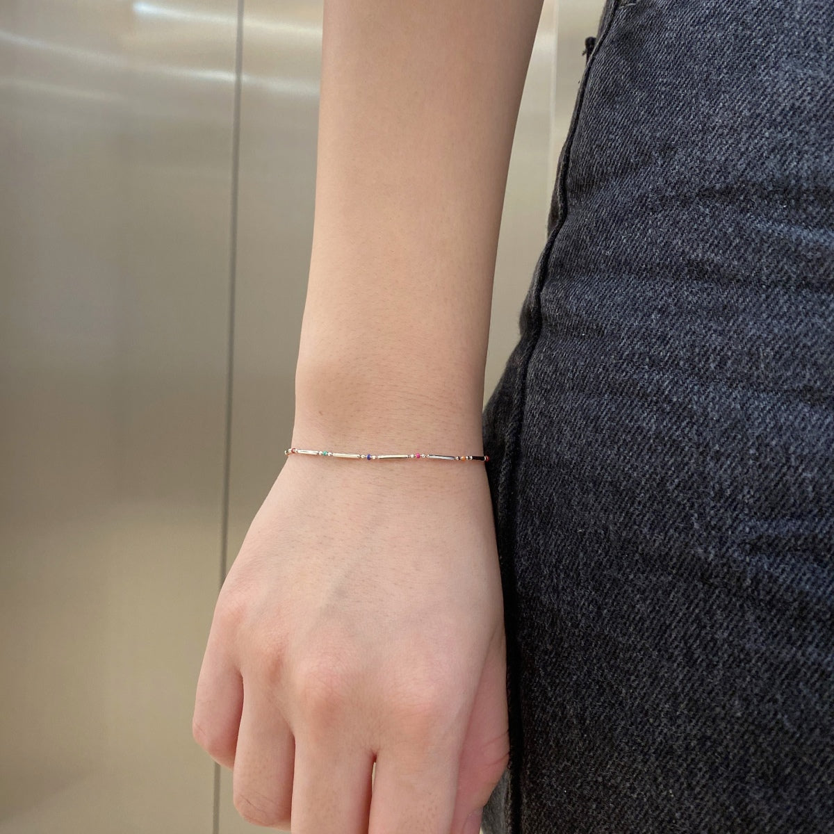 [Am jewelry]Unique Colorful Daily Bracelet
