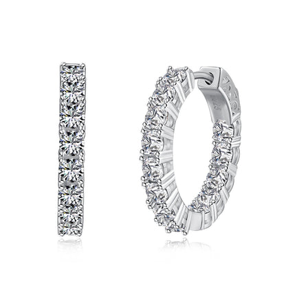 [Am jewelry]Unique Round Cut Daily Earrings