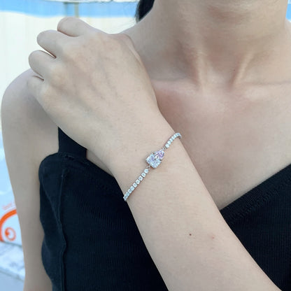 [Am jewelry]Dazzling Unique Multi Shape Lover Bracelet
