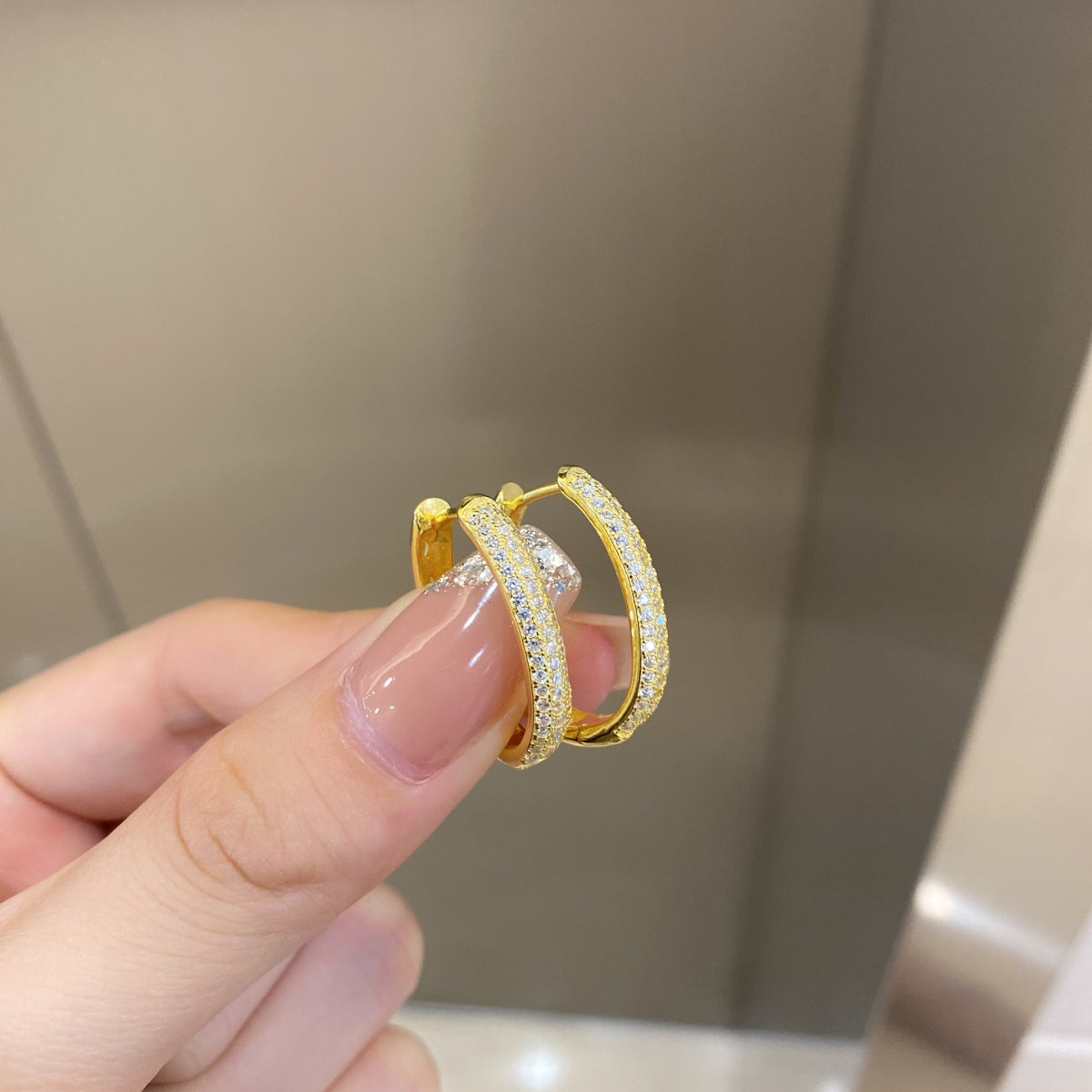 [Am jewelry]Exquisite Versatile Daily Earrings