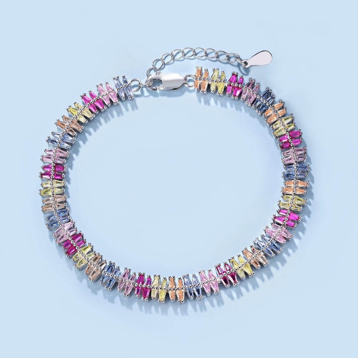 [Am jewelry]Sparkling Exquisite Multi Cut Party Bracelet