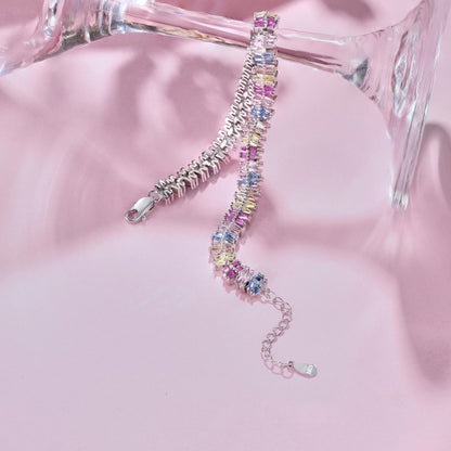 [Am jewelry]Sparkling Exquisite Multi Cut Party Bracelet