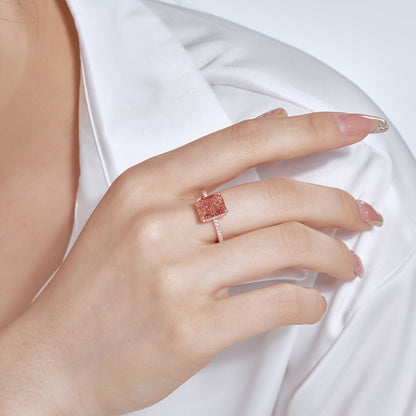 [Am jewelry]4.0 Carat Luxurious Engagement Ring