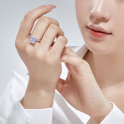 [Am jewelry]4.0 Carat Luxurious Engagement Ring