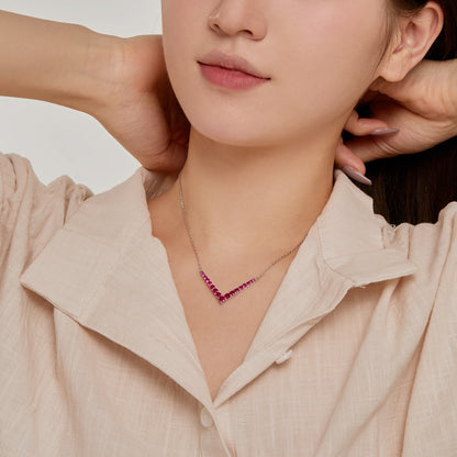 [Am jewelry]Ornate Round Cut Necklace