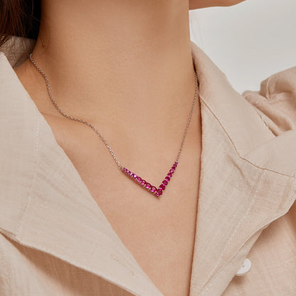 [Am jewelry]Ornate Round Cut Necklace