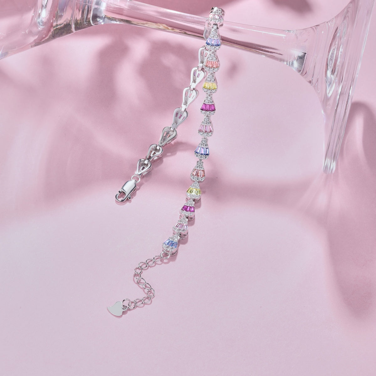 [Am jewelry]Radiant Water Drop Shape Daily Bracelet