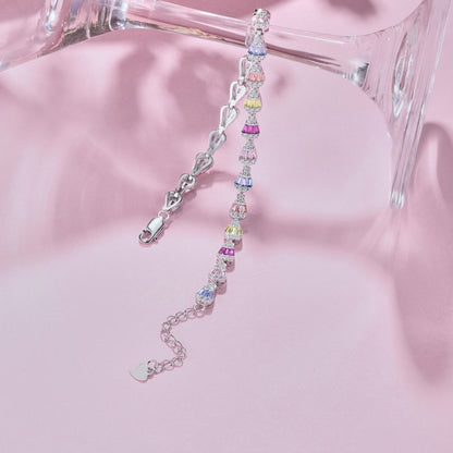 [Am jewelry]Radiant Water Drop Shape Daily Bracelet